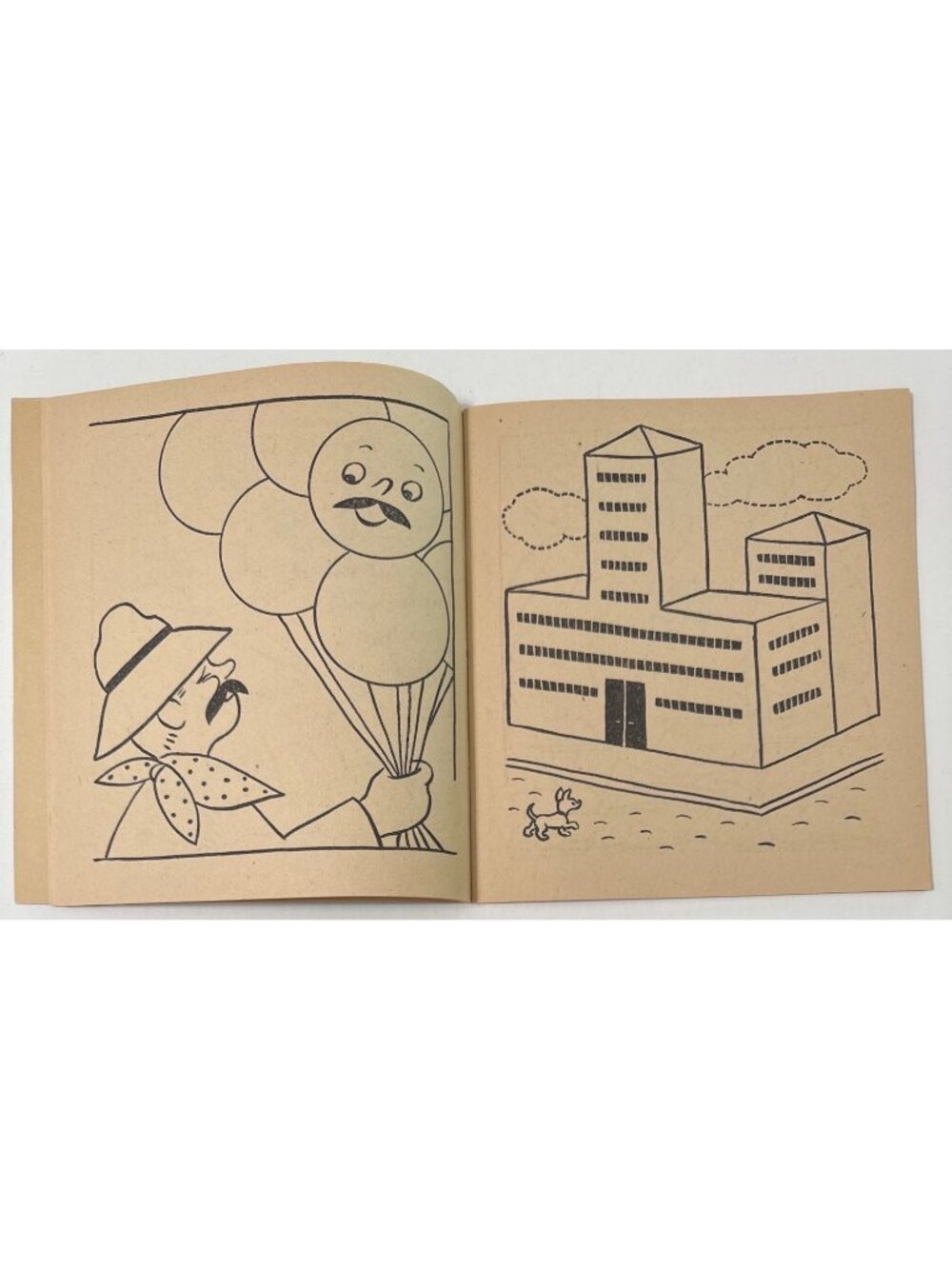 Vtg 1958 First Coloring Book Clarence Biers Whitman Publishing Children Activity - Picture 4 of 16